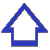 Blue Spinning Up Arrow 2