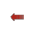 Red Growing Left Arrow 3