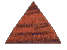 Teak Wood Spinning Pyramid