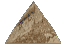 Grey Marble Spinning Pyramid