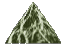 Green Marble Spinning Pyramid