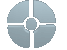 Techno-Borg Spinning Circle Quartered with Ball in Middle Spinning