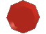 Red Spinning Octagon