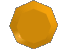 Yellow Spinning Octagon