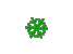 Green Growing Snowflake
