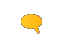Yellow Growing Speech Balloon