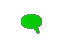 Green Growing Speech Balloon