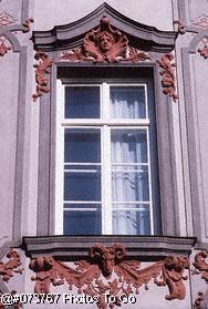 Window w/sculpture