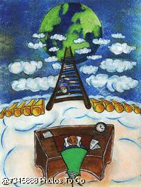 Climbing a ladder to heaven