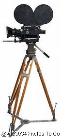 Vintage movie camera