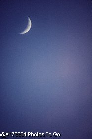 Crescent moon