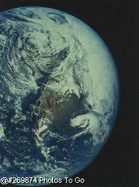 North America viewed from Appolo 16